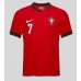 Camiseta Portugal Cristiano Ronaldo #7 Primera Equipación Replica Eurocopa 2024 mangas cortas